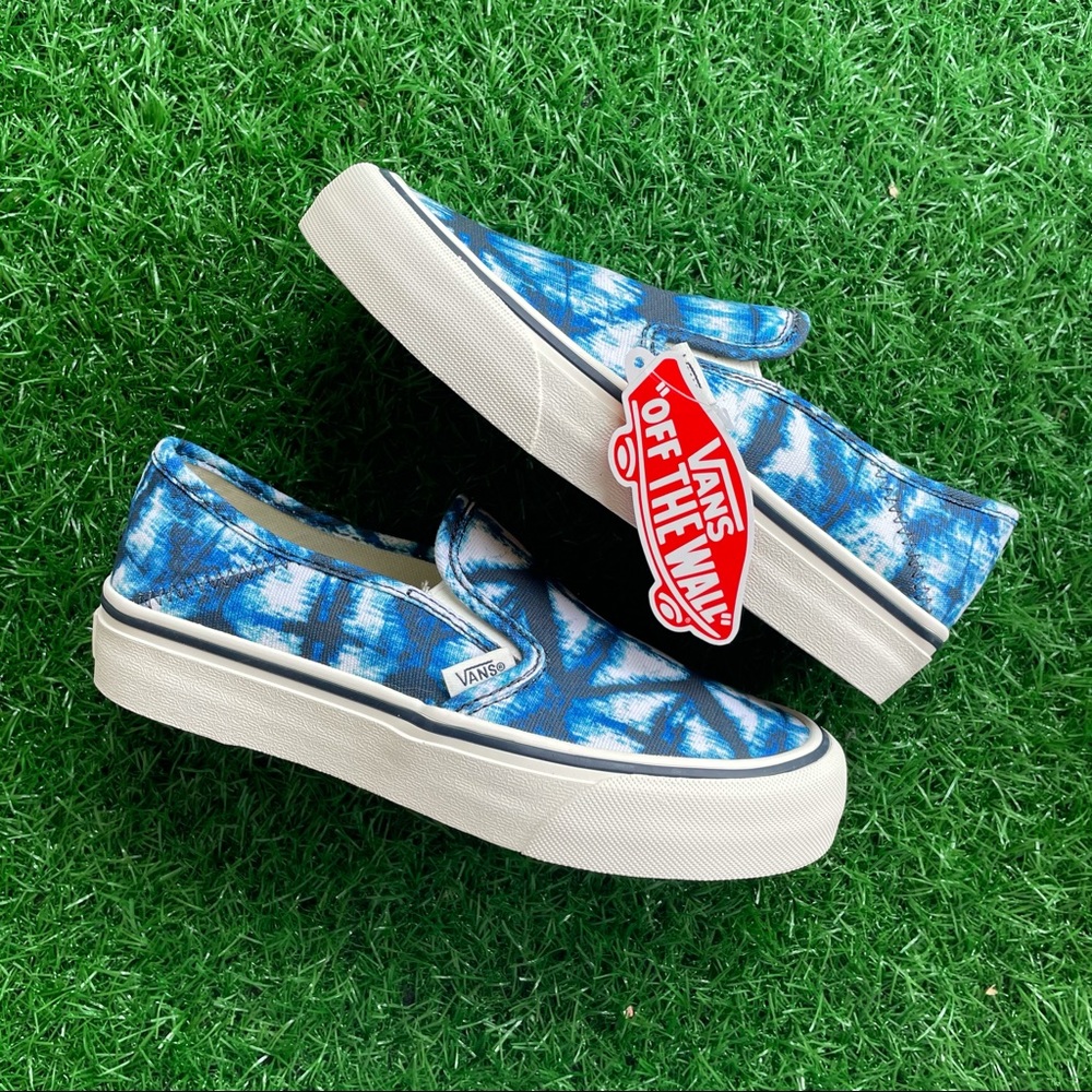 Vans Slip On Indigo Dress Blues - Picture 6 of 7